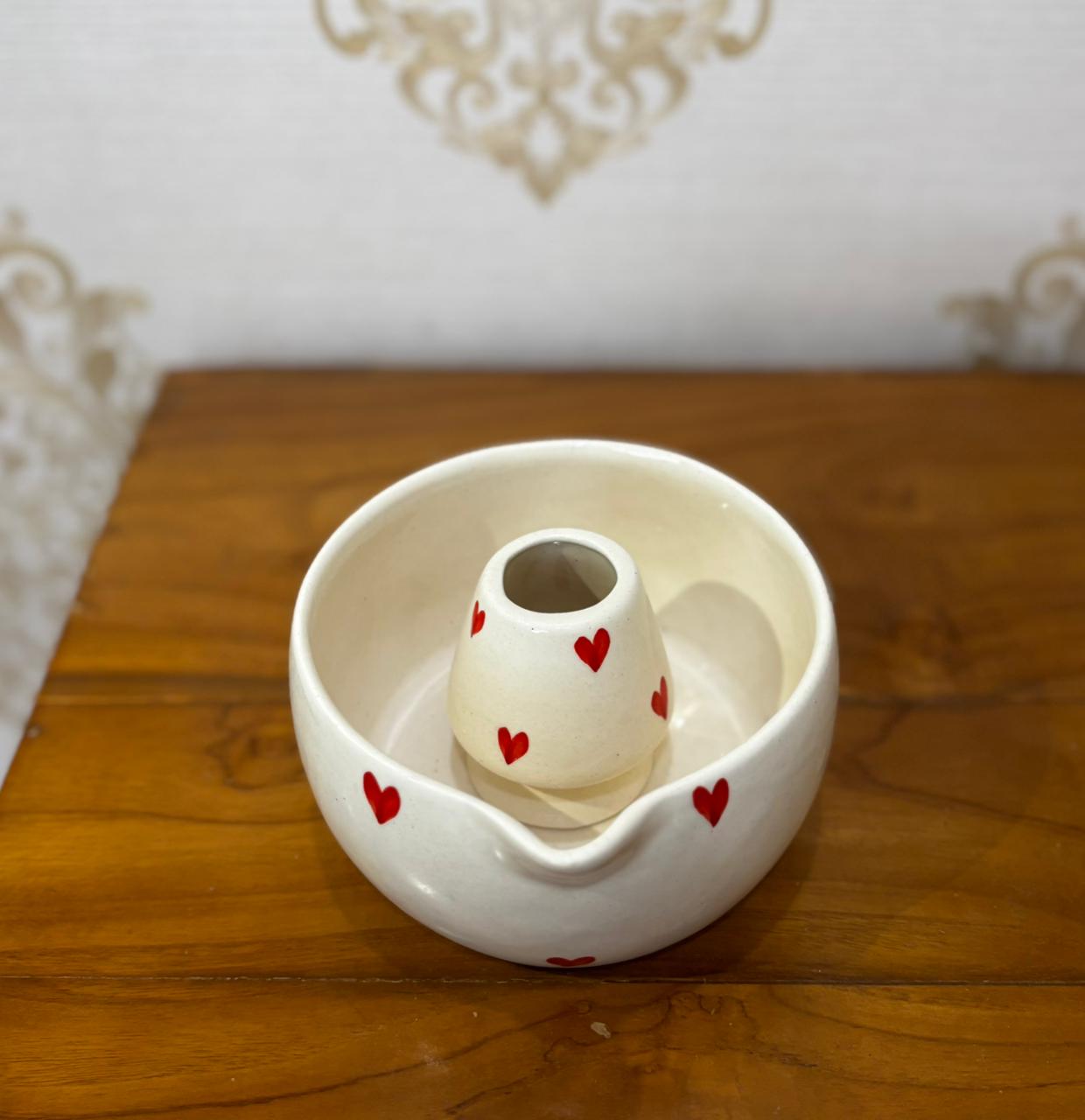 MATCHA BOWL AND WHISK HOLDER